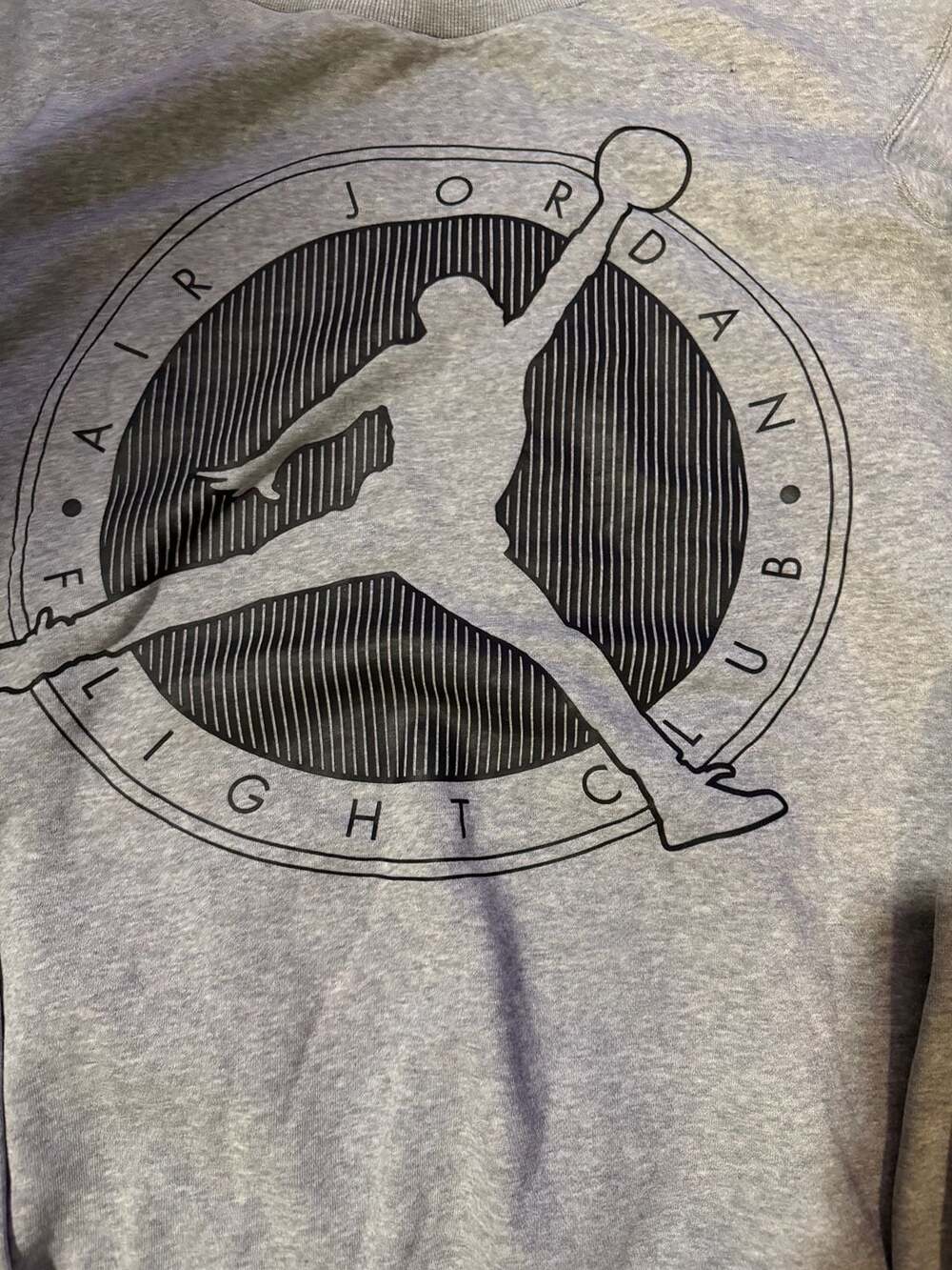 Jordan Flight Club Graphic Crewneck Sweatshirt View 2